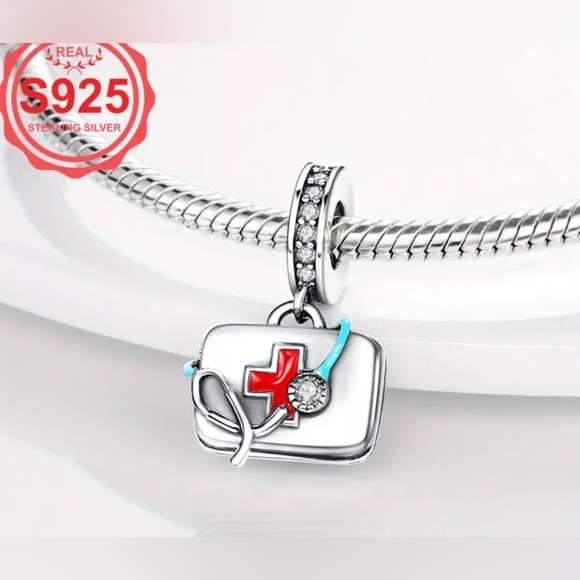 925 FIRST RESPONDERS CHARM, NWT - Picture 2 of 8